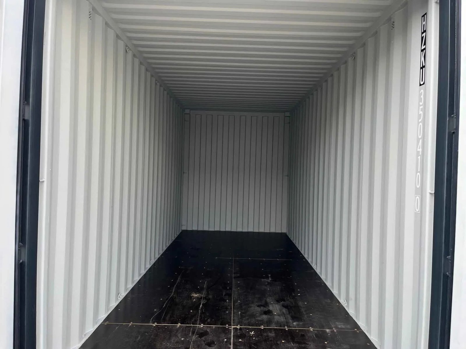 20 fods high cube container intérieur profondeur