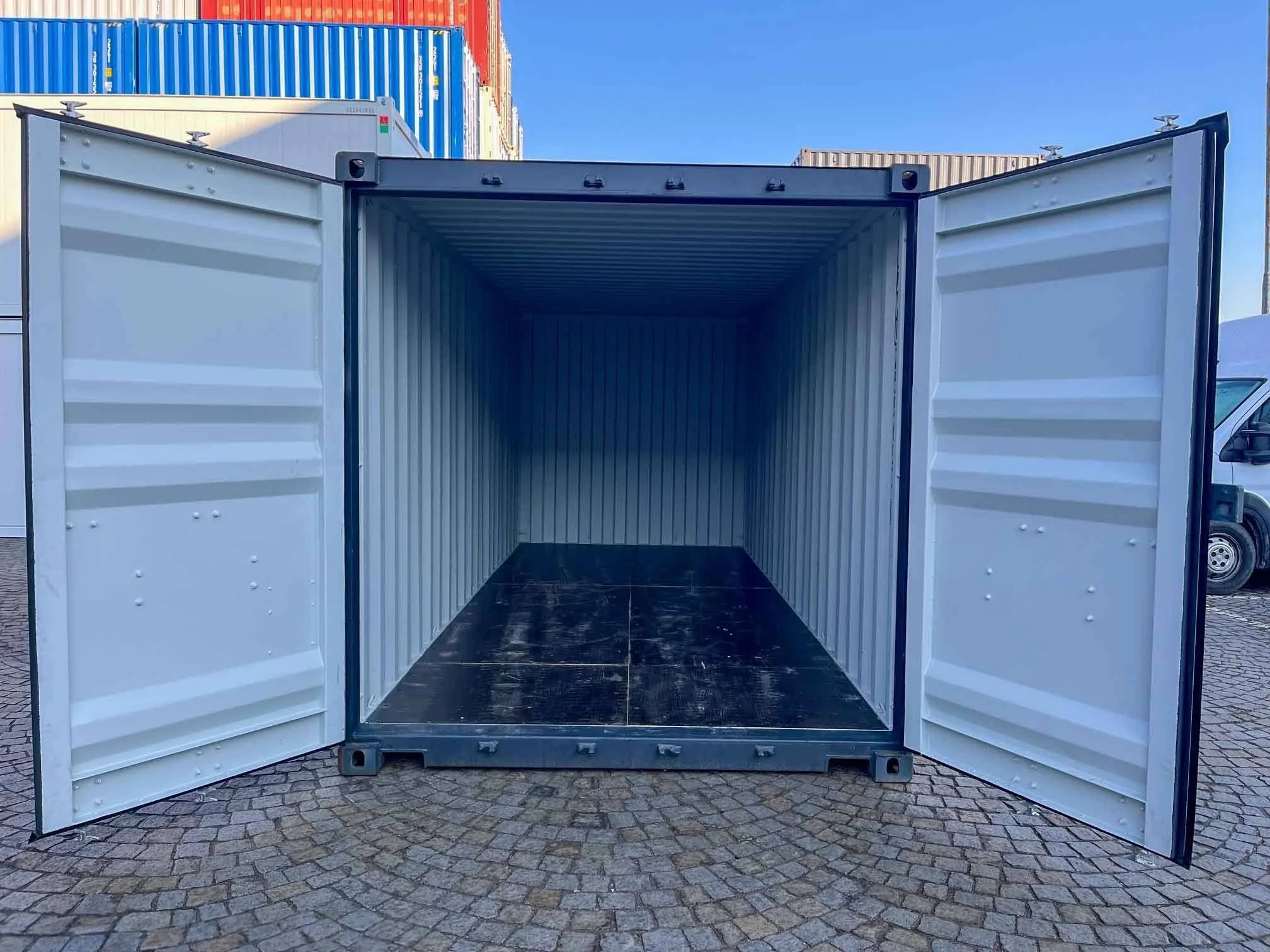 20 fods container porte ouverte