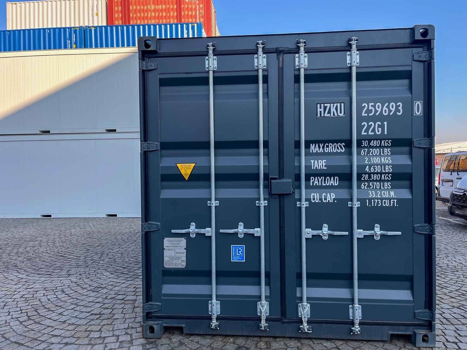 20 fods container facade donnees