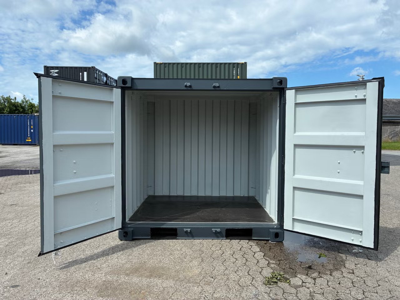 6 fods container indeni