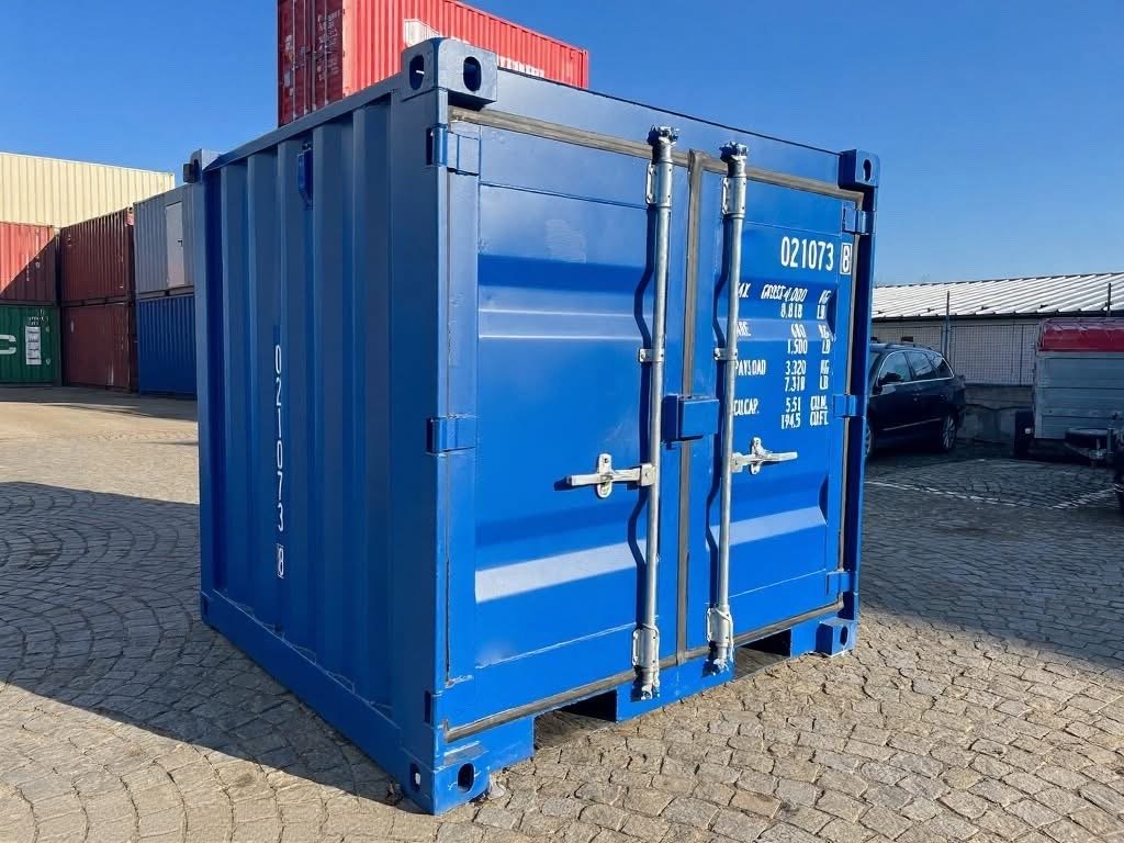 6 fods container blå 3/4