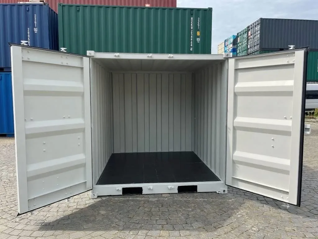 8 fods container hvid interieur