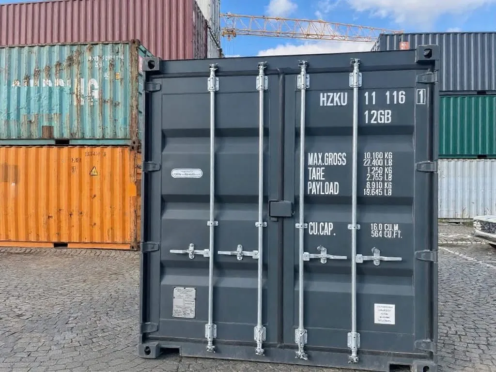 10 fods container porte ouverte