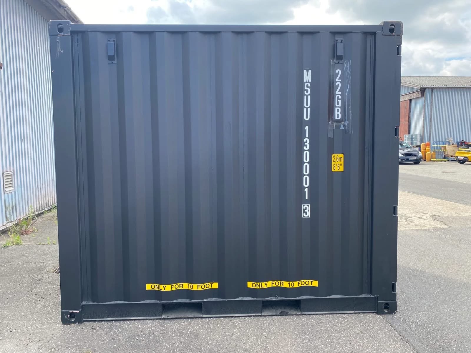 10 fods container sort facade avant