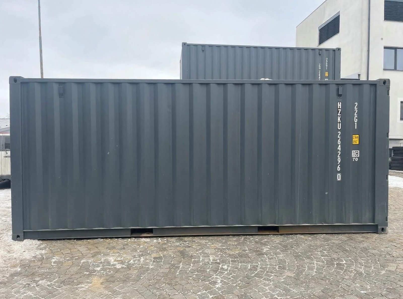 20 fods container vue laterale