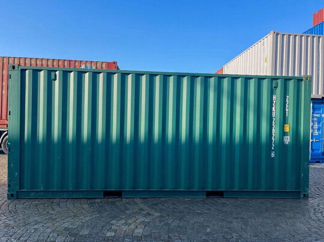 20 fods container groen top