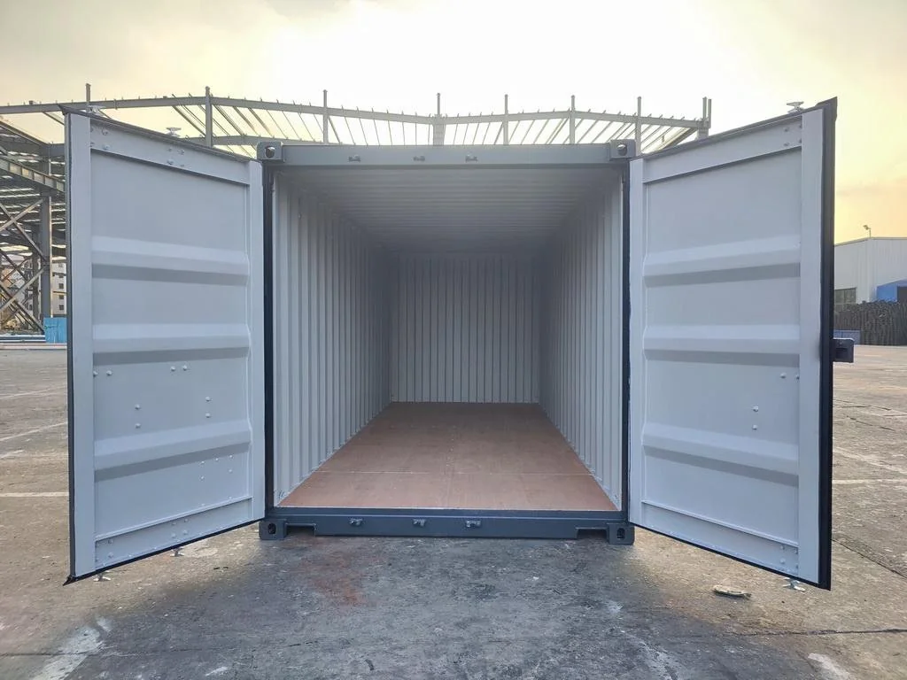 20 fods container sort RAL9005 side
