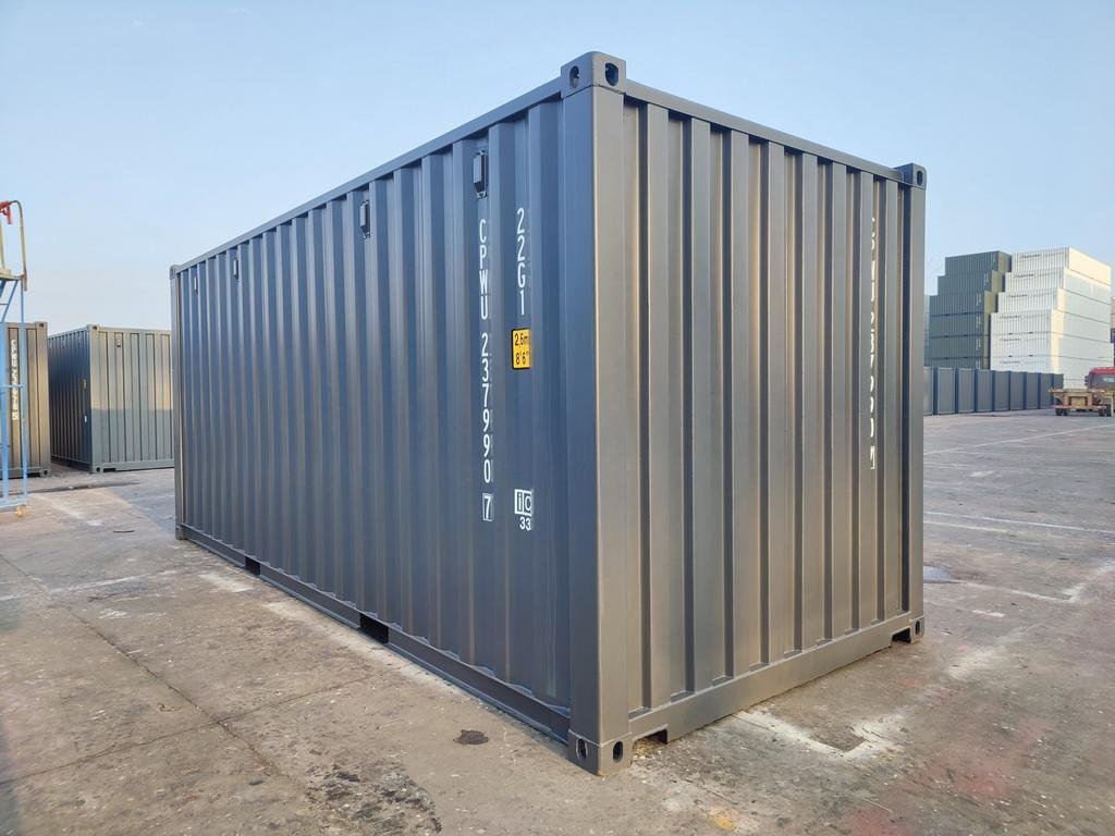 20 fods container sort RAL9005 top